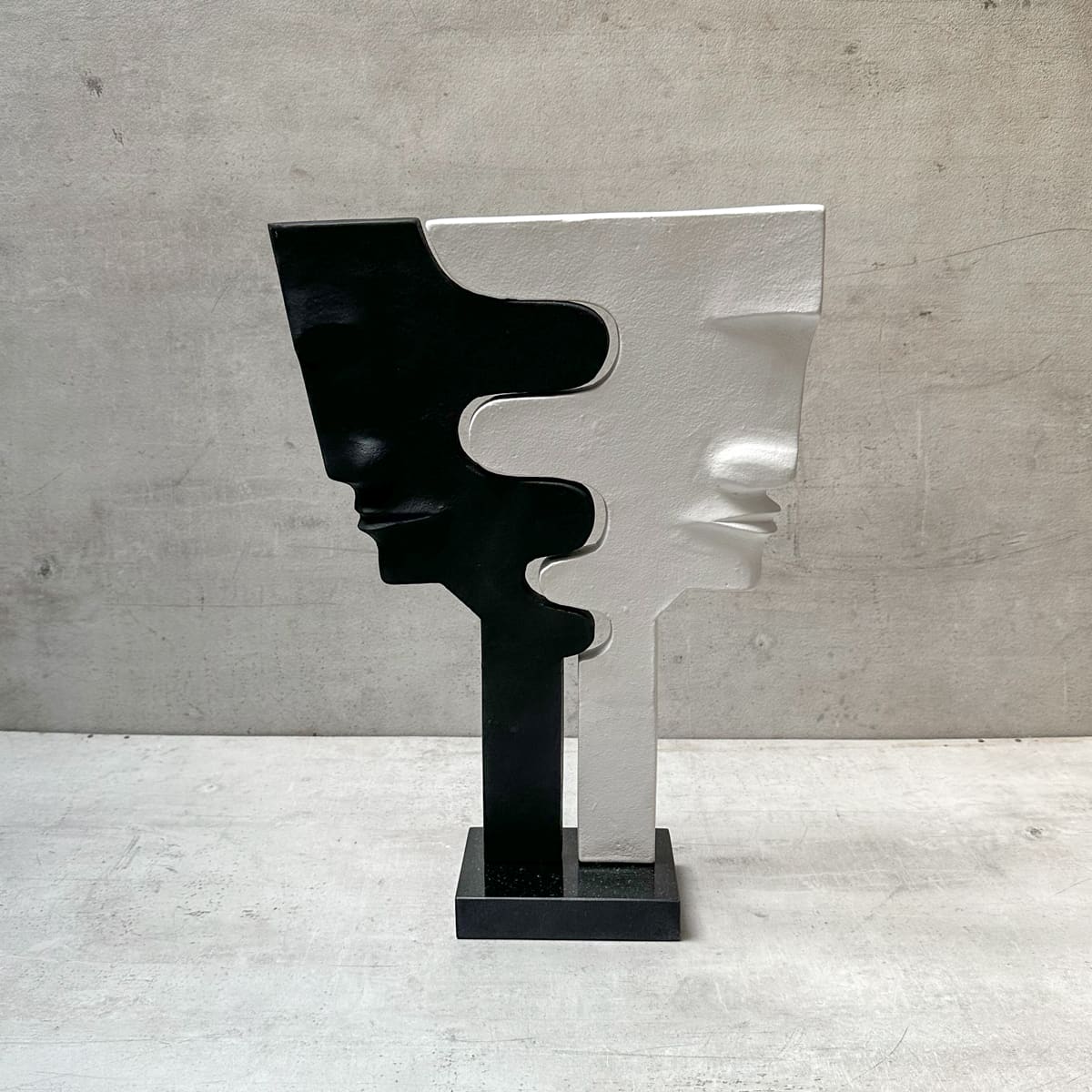 The Yin and Yang Cast Aluminium Sculpture - Home Artisan
