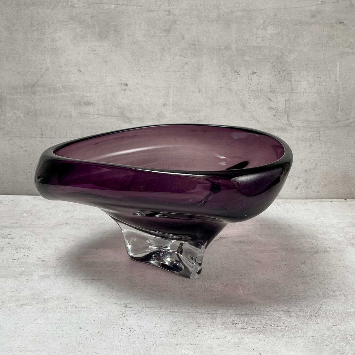 Clara Violet Luxury Glass Object - Home Artisan