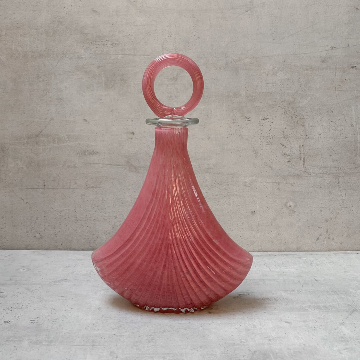 Hayden Pink Opulent Glass Vase - Home Artisan