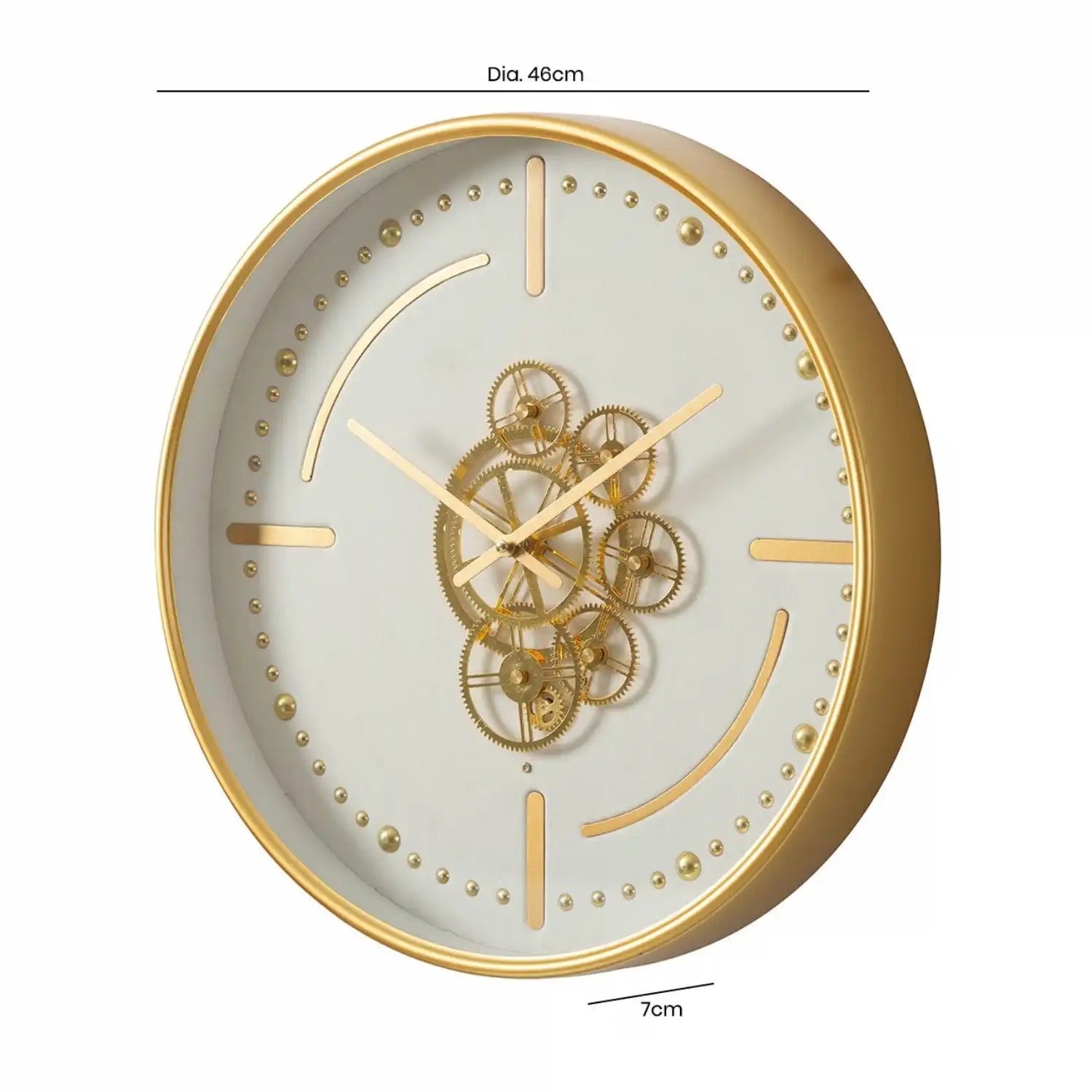 Barton Metal Wall Clock - Home Artisan