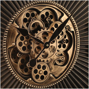 Shavez Metal Wall Clock - Home Artisan