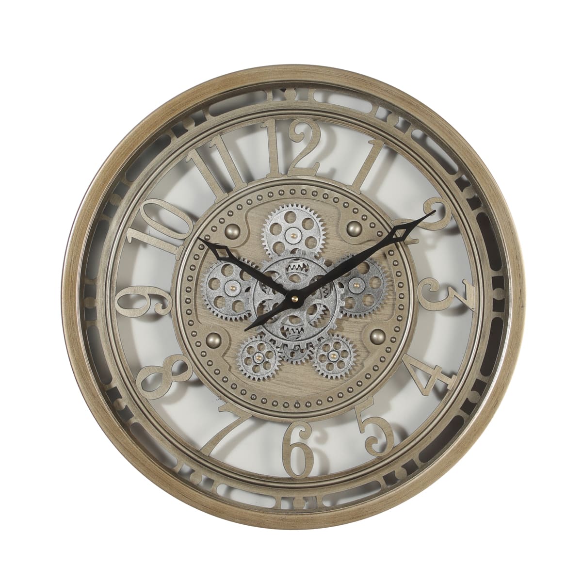 Prescott Industrial Metal Wall Clock (18 inches) - Home Artisan