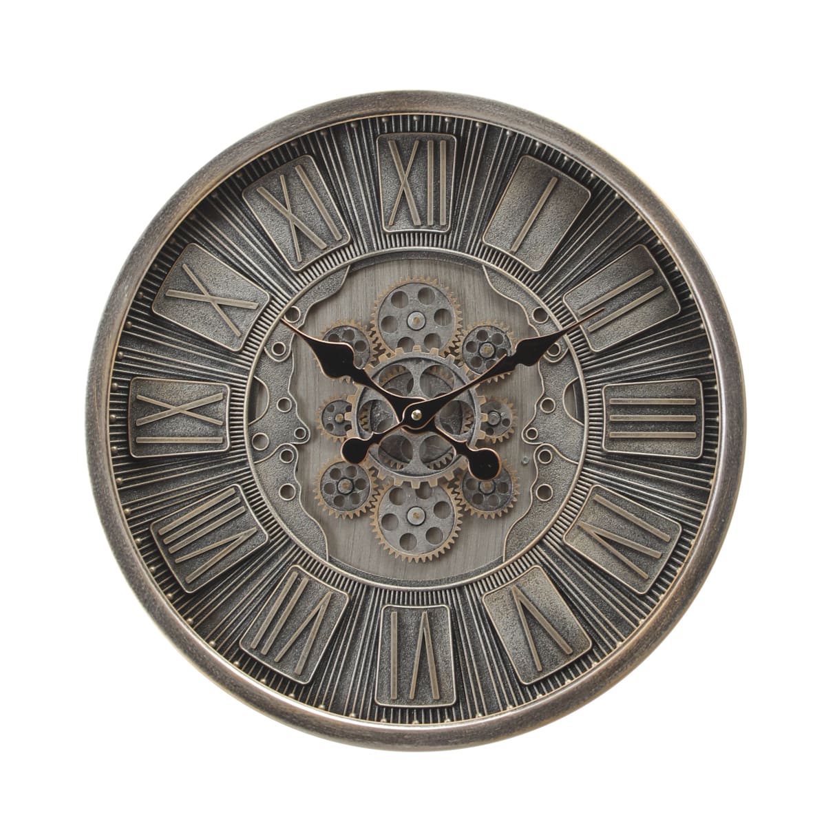 Callahan Industrial Metal Wall Clock (18 inches) - Home Artisan