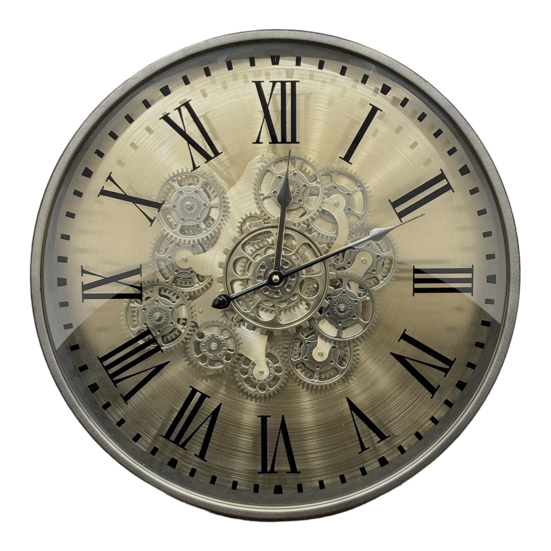 Conrad Modern Metal Wall Clock (19 inches)