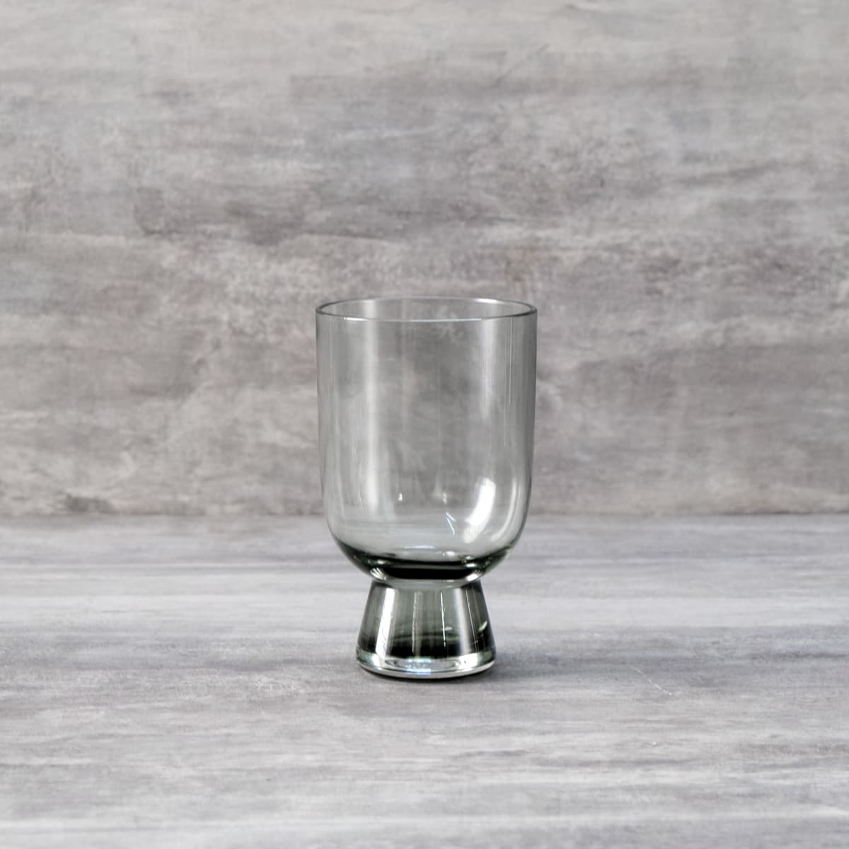 Nicolas Smoky Grey Drinking Glass (Set of 2) - Home Artisan