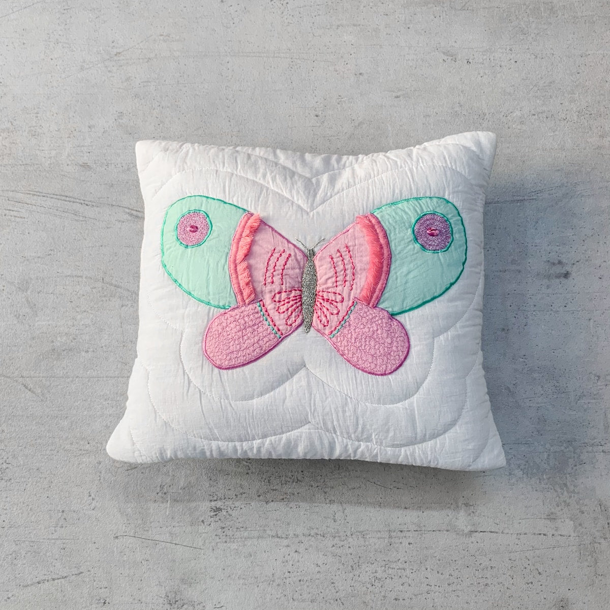 Tessa Butterfly Pillow by The Merry Maison - Home Artisan