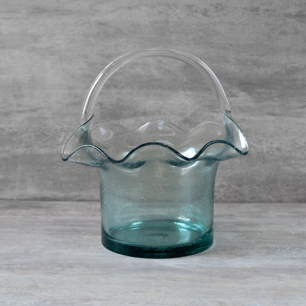 Peyton Glass Bag Vase - Short - Home Artisan