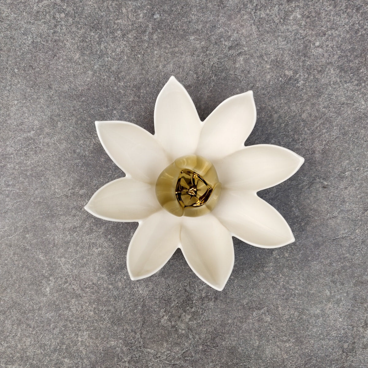 Lotus Flower Ceramic Wall Sculptures