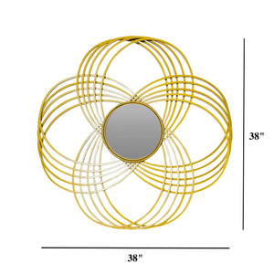 Stefano Clover Golden Mirror - Home Artisan