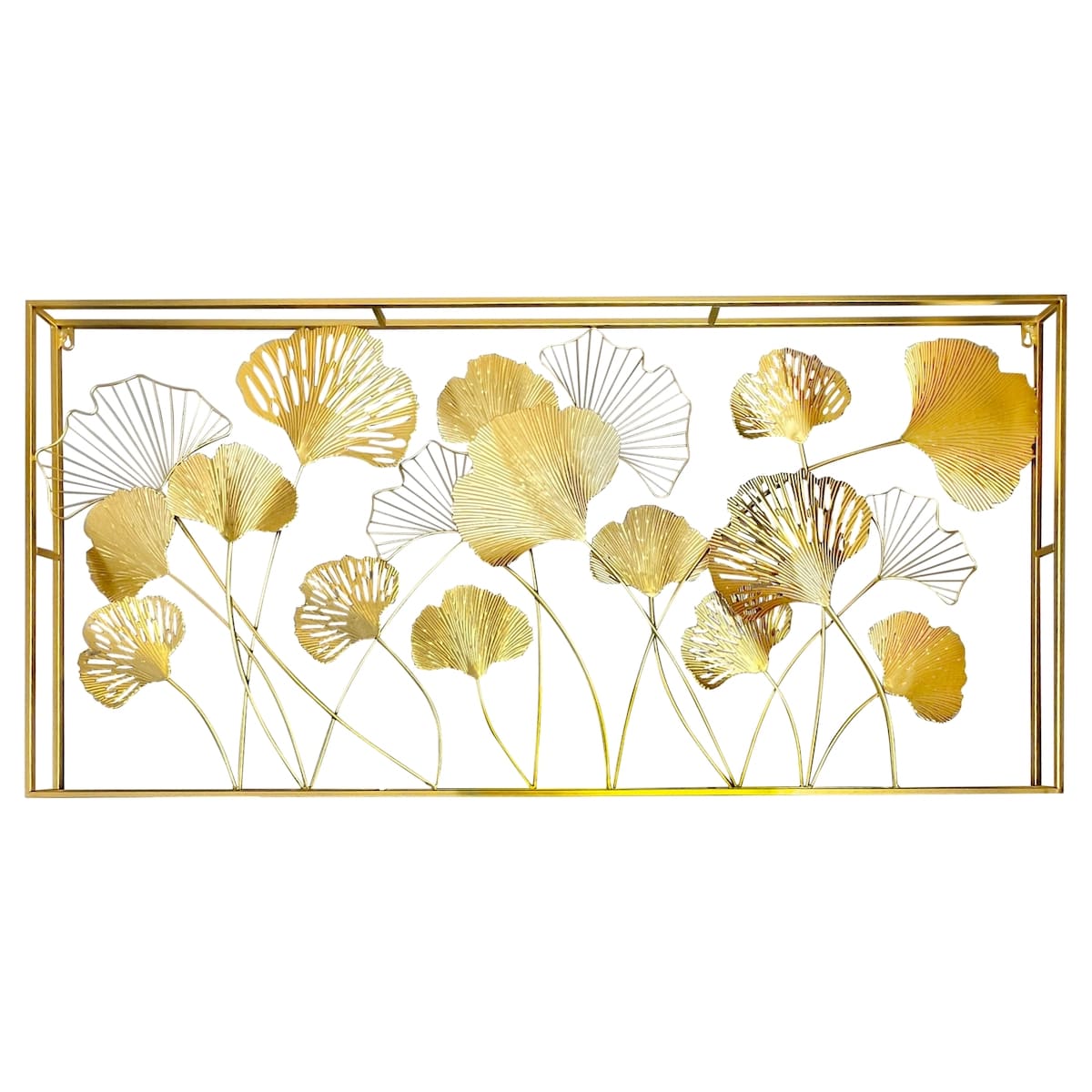 Aemond Gingko Leaf Golden Wall Decor